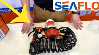 High Pressure Washdown Kit Explained! UNBOXING Seaflo Marine & RV