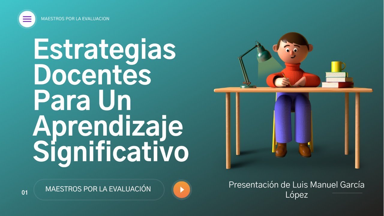 ESTRATEGIAS DOCENTES PARA UN APRENDIZAJE SIGNIFICATIVO - YouTube