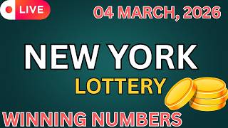 New York Midday Lottery Results For - 04 Mar, 2026 - Numbers - Win 4 - Take 5 - NY Lotto - Powerball