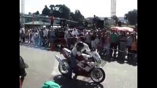 FZR 400 3TJ burning - Valdivia Chile