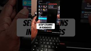 How to Setup your Apple Reminders with Columns