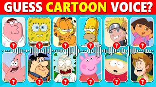 Guess the Cartoon Voice Quiz