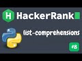 List Comprehensions | Python HackerRank Solution Explained Step-by-Step