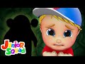 Monster In The Dark | Scary Nursery Rhymes & Kids Songs with Junior Squad | Children Rhyme