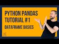Introduction to Pandas and Dataframes | Python Pandas Tutorial #1 | Create Dataframe & Read from Web