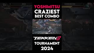 Yoshimitsu Craziest Best Combo Tournament 2024 #tekken8 #Yoshimitsu