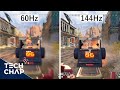 60hz vs 144hz vs 240hz - The TRUTH about High Refresh Monitors! | The Tech Chap