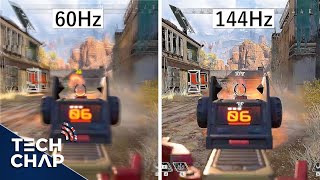 60hz vs 144hz vs 240hz - The TRUTH about High Refresh Monitors! | The Tech Chap