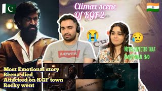 KGF 2 Climax scene #2 | Rocky Swag full entry in Parliament | Pakistani Reaction