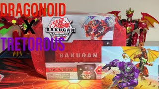 Red/Black Baku-Storage Case with the Pyrus/Darkus Dragonoid X Tretorous Core Unboxing