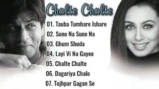 Chalte Chalte Movie All Songs | Shahrukh Khan, Rani Mukherjee | 90's Hits | Filmy Jukebox