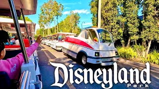 A Round Trip Ride on the Disneyland Tram - February 2025 [4K POV]