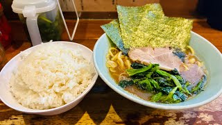 東京グルメ【飯田橋】が誇るコスパ最強家系ラーメン！横浜家系ラーメン『家家家』都内で800円\u0026ライス無料！錦糸町にも支店のある豚骨醤油Ramenをぜひ！まさにオモウマい店。#家系ラーメン #ラーメン