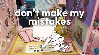 making no money... AGAIN??? 💸 artist alley learnings \u0026 cosmatsu 2024 vlog