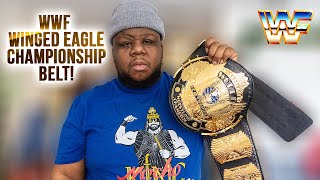 WWF Winged Eagle Championship Belt Unboxing!!!!
