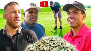 HEATED Golf Match against Justin Gaethje and Daniel Cormier!