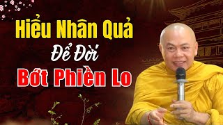 🔴Trực Tiếp: Hiểu Nhân Quả Để Biết Sống Một Đời Không Phiền Lo - Thầy Thích Minh Đạo
