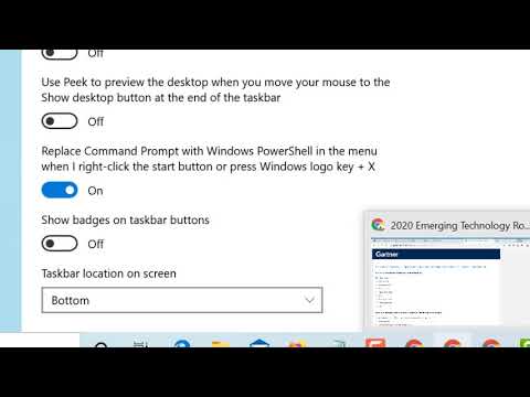 how to enable or disable the display of badges on taskbar buttons in Windows 10