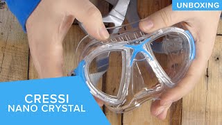 Cressi Nano Crystal Mask | Unboxing