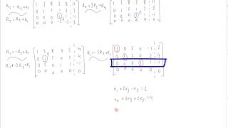 Example - Parametric Vector Form of Solution