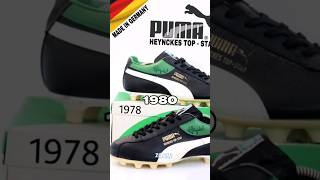 Evolution Puma Boots Football (1950-2023)#football #evolition#year #shorts#short#boots#puma#popular