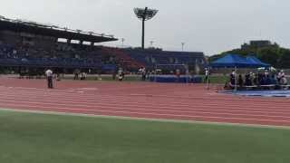 2015日本学生陸上競技個人選手権　走高跳（松本修一選手　2m20）