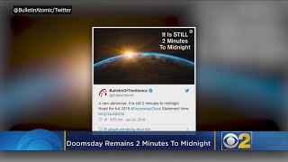 Doomsday Clock 2019: It’s Still Two Minutes To Midnight
