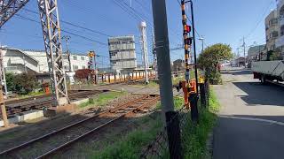 ［赤色のめでたい電車なな！］南海か打線7100系普通車和歌山市行き　　南海本線紀ノ川〜和歌山市にて