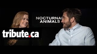 Amy Adams \u0026 Jake Gyllenhaal - Nocturnal Animals Interview