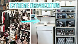 Organizing an Extreme Hoarder Room! *Shocking Transformation*