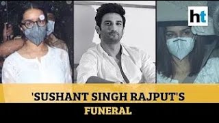 Sushant Singh Rajput funeral  Kriti Sanon, Shraddha Kapoor, others attend | WION TIMES