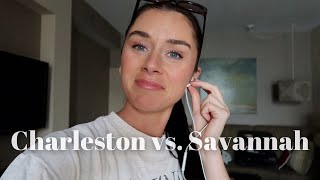 Charleston vs. Savannah, an opinion || Flight Attendant Vlog