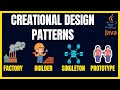Java Creational Design Patterns Tutorial: Factory, Builder, Singleton & Prototype Explained!