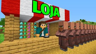 Eu Abri uma LOJA no Minecraft