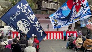 2024.2.12(月･祝) 下市蛭子神社 初市 よさこい踊り｢鳴子連梵天大阪SIDE｣奈良県下市町