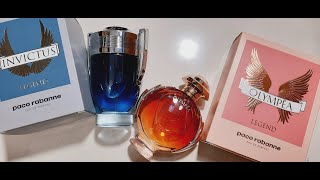 Paco Rabanne Invictus and Olympea Legend Reviews (2019)