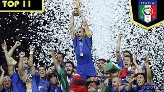 TOP 11 ITALY ● Best Italian Team Ever [HD]