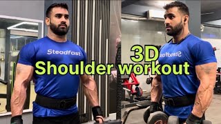 3D Shoulder Workout | Ankit Tomar Fitness