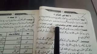 Class 3 urdu lafz ki iqsam