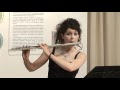 Johann Sebastian Bach, Sonata in G minor for Flute and Harpsichord BVW 1020, flute Marija Spasic