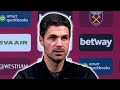 🔴 LIVE | Mikel Arteta and Pablo Sanz post-match press conference | West Ham 2-5 Arsenal