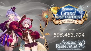 Stab tournament (Mieke 506M) | Atelier Resleriana