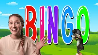 BINGO Dog Song - Nursery Rhyme | Songs For Kids With Lyrics | Miss Sarah Sunshine
