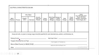 Electrical Characteristics(QW-409) WPS Series-9 TAMIL QUALITY INSPECTION