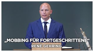 René Gehring: Mobbing für Fortgeschrittene | 18.09.2021