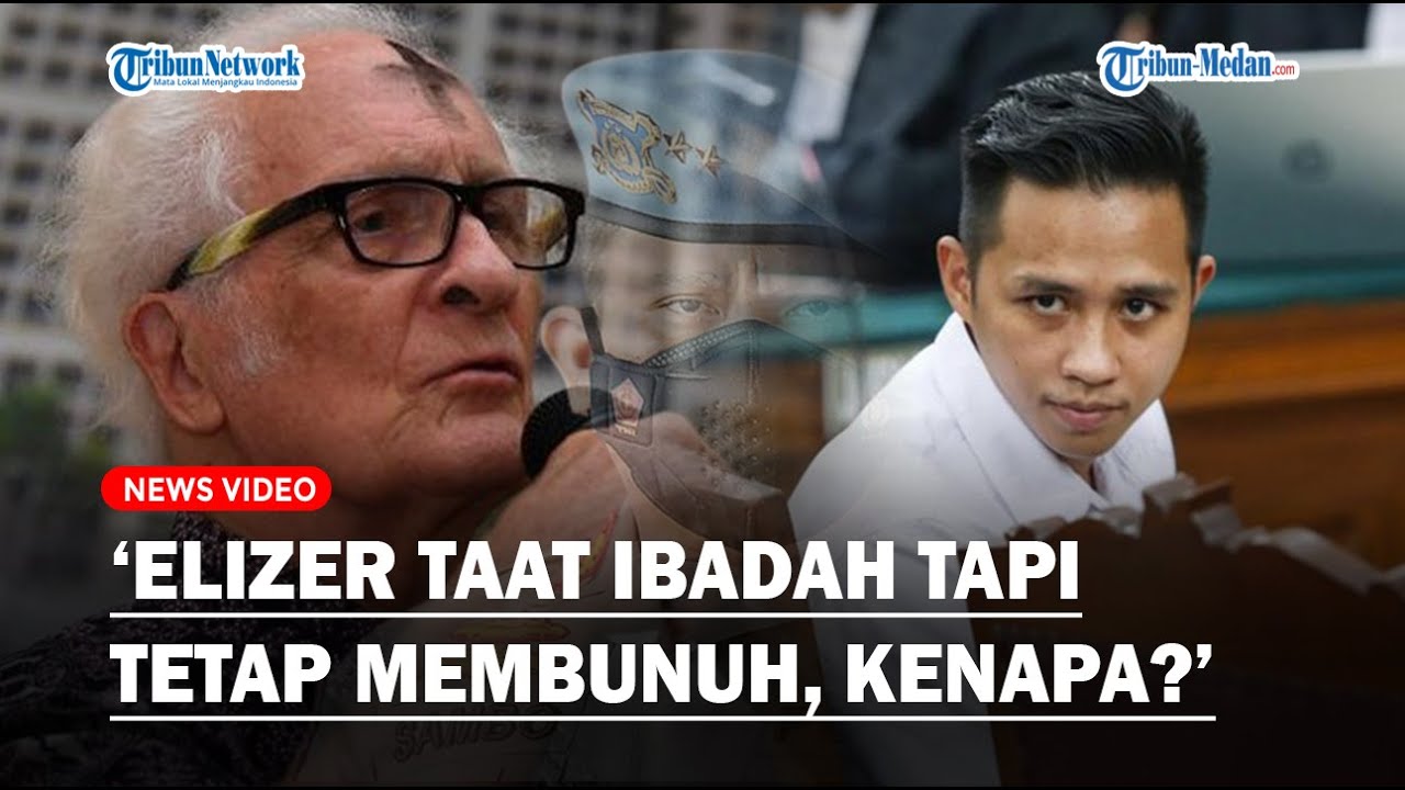 Jawaban Menohok Romo Magnis Soal Eliezer Taat Ibadah Tapi Tetap ...