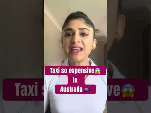 Are taxis expensive in Australia?