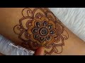 3 Different Style Mandala Style Mehndi Pattern | Step By Step Easy Mehndi | Mehndi Art Me