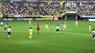 ジェフ千葉'11 vs岐阜@フクアリ 後半22分：林丈統 JEF United Chiba fans 12,Jun