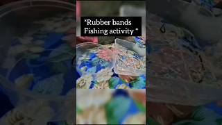 Rubber band activity for toddlers | Fine Motor skill Activity | #finemotor #earlychildhoodactivities